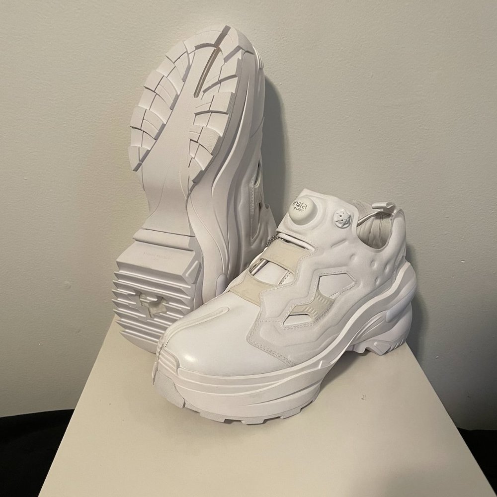 Maison Margiela Reebok Tabi Instapump Fury White Shoes